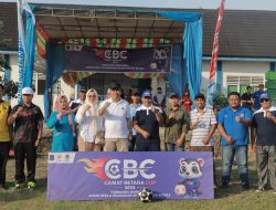 Wabub Katamso Buka Turnamen Sepak Bola Camat Betara Cup
