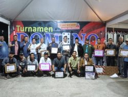 Bupati Tanjabbar Buka Turnamen Domino