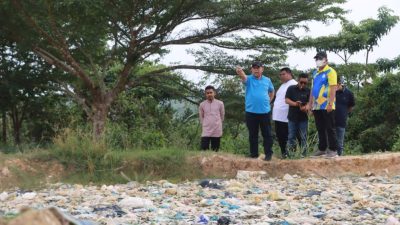 Bupati Tanjab Barat Tinjau TPA Lubuk Terentang