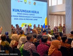 Bank 9 Jambi Jadi Tuan Rumah Kunjungan Kerja Komisi II DPR RI