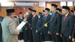 Bupati Tanjabbar Lantik Pejabat di Lingkungan Pemkab Tanjabbar