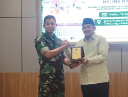 Bupati Tanjabbar Sambut Kunjungan Danrem 042/Gapu