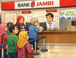 Jaga Kepercayaan Nasabah, Bank Jambi Perpanjang Layanan Hingga Akhir Pekan.