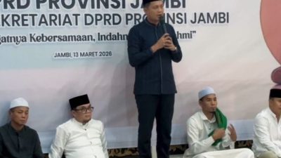 Buka Puasa Bersama DPRD Jambi, Hafiz Fattah Ajak Pererat Silaturahmi Jelang Idul Fitri ‎