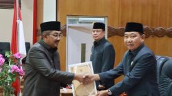 Bupati Tanjabbar Hadiri Rapat Paripurna ketiga DPRD Tanjabbar