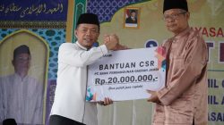 Gubernur Al Haris Salurkan Bantuan Rp20 Juta dari Bank Jambi ke Ponpes Sulthon Fattah Merangin