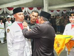 Bupati Tanjabbar Kukuhkan 45 Anggota Paskibraka