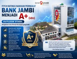 Bank Jambi Raih Prestasi Nasional, Fitch Tingkatkan Rating Jadi A+(idn), Bukti Fundamental Semakin Kuat