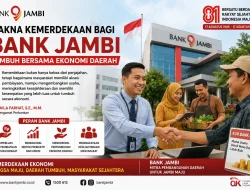 Makna Kemerdekaan bagi Bank Jambi: Tumbuh Bersama Ekonomi Daerah