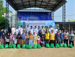 ‎Polda Jambi Dukung Gerakan Pangan Murah, Kabid Humas Hadiri Kegiatan HUT ke-64 LPP TVRI