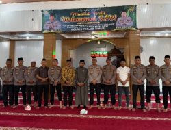‎Polres Tanjab Timur Peringati Maulid Nabi Muhammad SAW 1448 H, Tekankan Keteladanan Akhlak Rasulullah