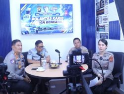 Polantas Karib Ditlantas Polda Jambi Perkuat Kesiapsiagaan Hadapi Karhutla dan Erupsi