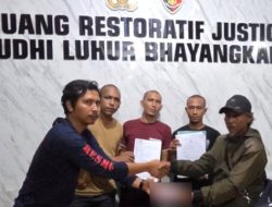 ‎Perkara Pengeroyokan di Langling Berakhir Damai, Polres Merangin Terapkan RJ