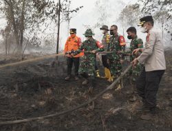 ‎Karhutla Londerang Kembali Ditinjau, Danrem 042/Gapu Dan Gubernur Jambi Pastikan Pemadaman Dan Pendinginan Terus Dilakukan