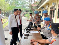 ‎Bidpropam Polda Jambi Gelar Gaktiblin di Polres Muaro Jambi, Perkuat Disiplin dan Profesionalisme Personel