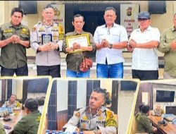 Kapolres Muaro Jambi Terima Audiensi AWaSI, Bahas Sinergi Pers ‎