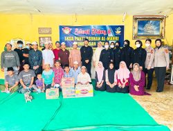 ‎Peduli Dampak Kabut Asap Karhutla, Satbrimob Polda Jambi Salurkan Bantuan ke Panti Asuhan