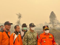 Danrem 042/Gapu Dampingi Gubernur Jambi, 148 Personel Gabungan Diterjunkan Perkuat Satgas Karhutla