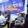 Peringati HUT ke-75 Humas Polri, Polda Jambi dan Polres Jajaran Kumpulkan 212 Kantong Darah