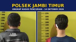 Polsek Jambi Timur Gerak Cepat Bekuk Dua Pelaku Pencuri Tas Di Payo Selunca